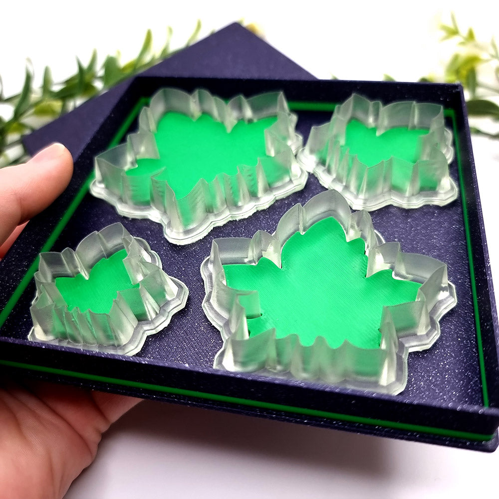 Magic Forest woodland shape polymer clay cutter