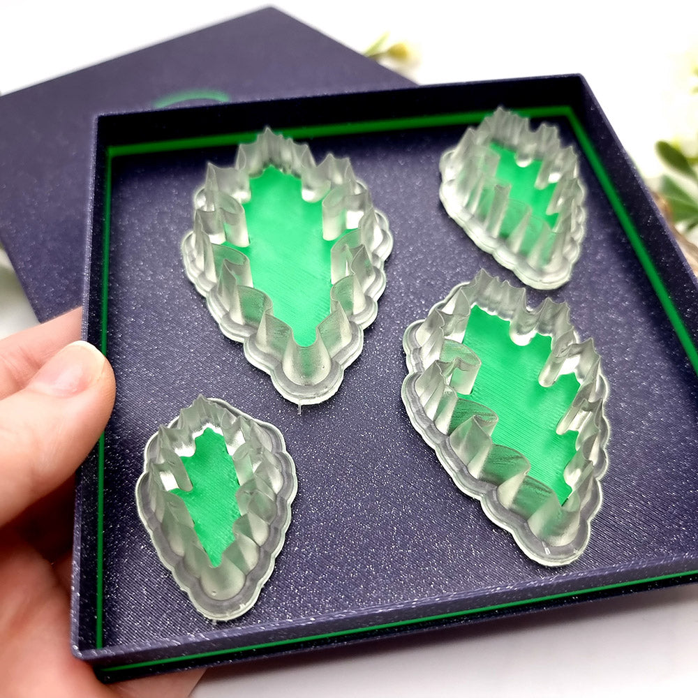 Magic Forest woodland shape polymer clay cutter