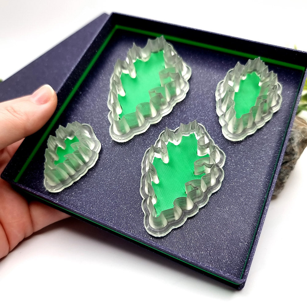 Magic Forest woodland shape polymer clay cutter