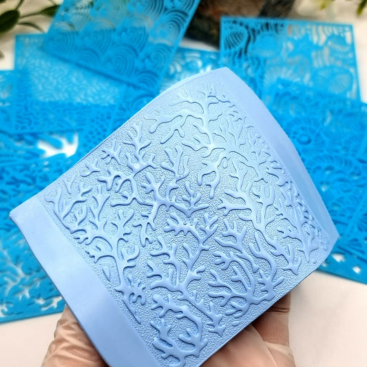 Corals - Ocean Stencil #11