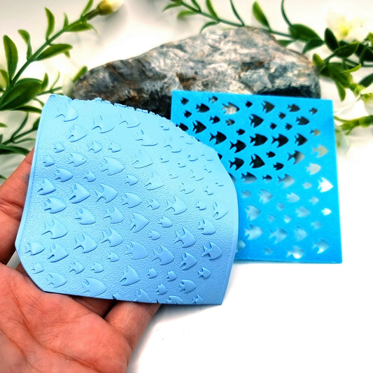 Fishes - Ocean Stencil #5