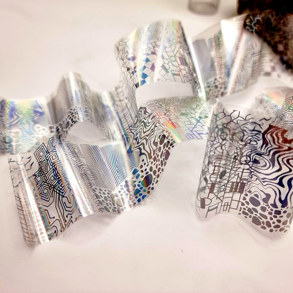 SweetyBijou Zentangle Patterns transfer foils for polymer clay