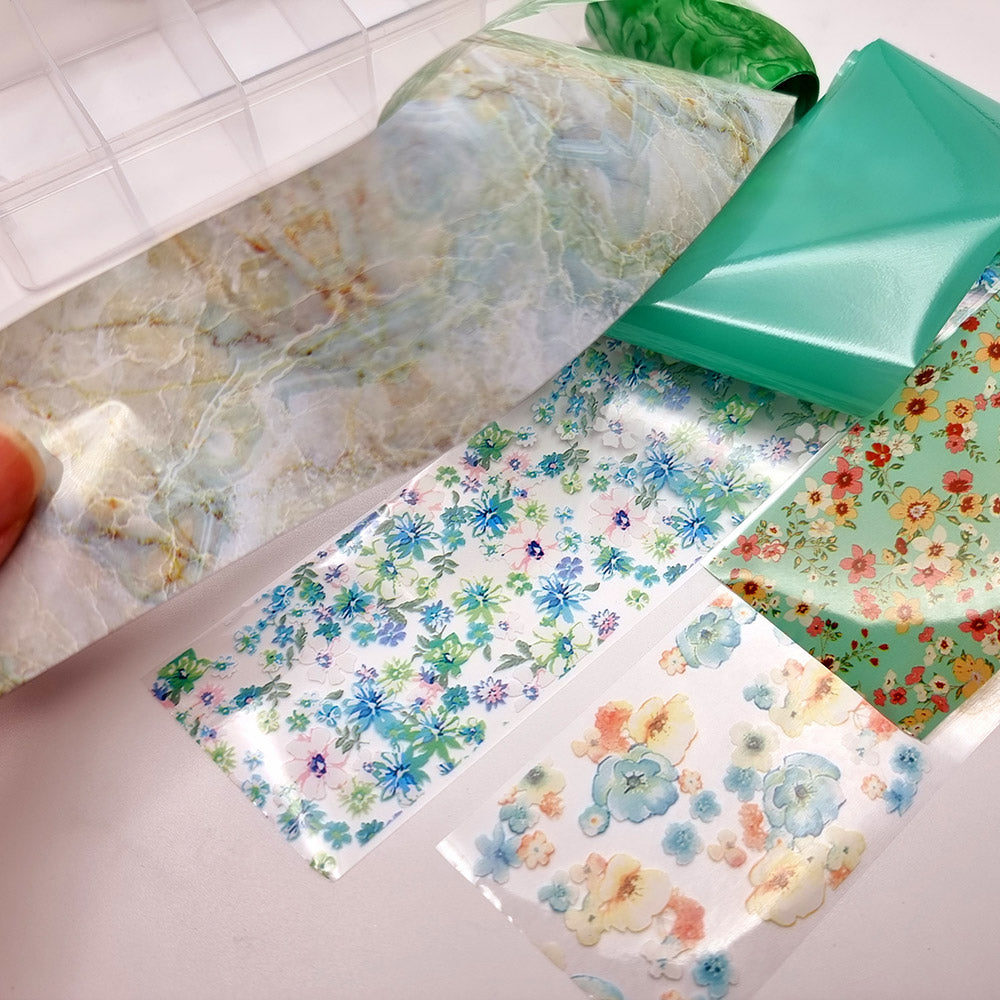 SweetyBijou Fresh transfer foils for polymer clay