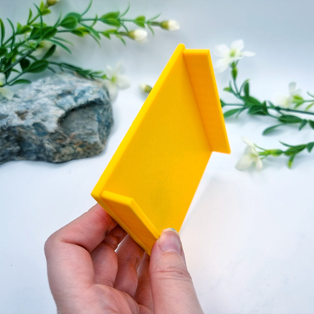 Squared stackable flat textured baking base for polymer clay