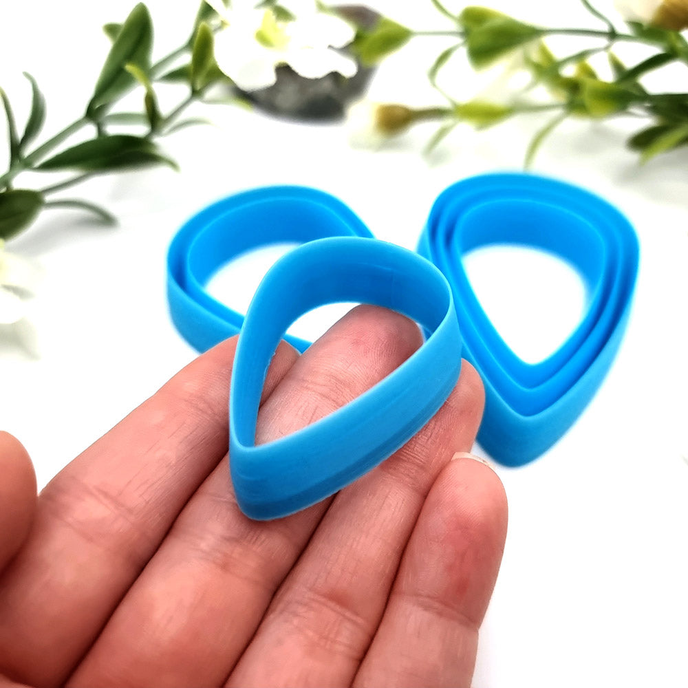 Cabochons Earrings Cutters #8 - Set of 6 cutters