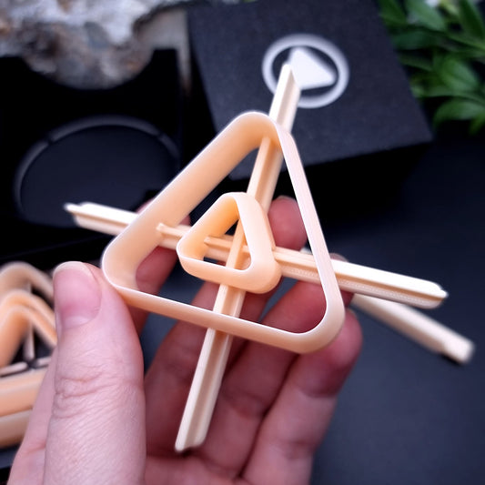 5 Triangle Cutters in Set - Perfectly Aligned Cutters #23