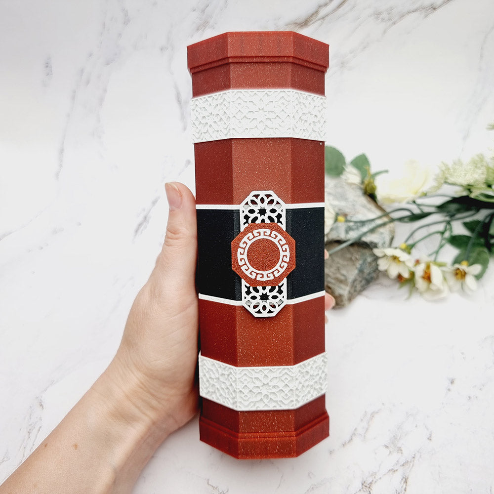 Ancient Scroll Pencil Case - Large Size