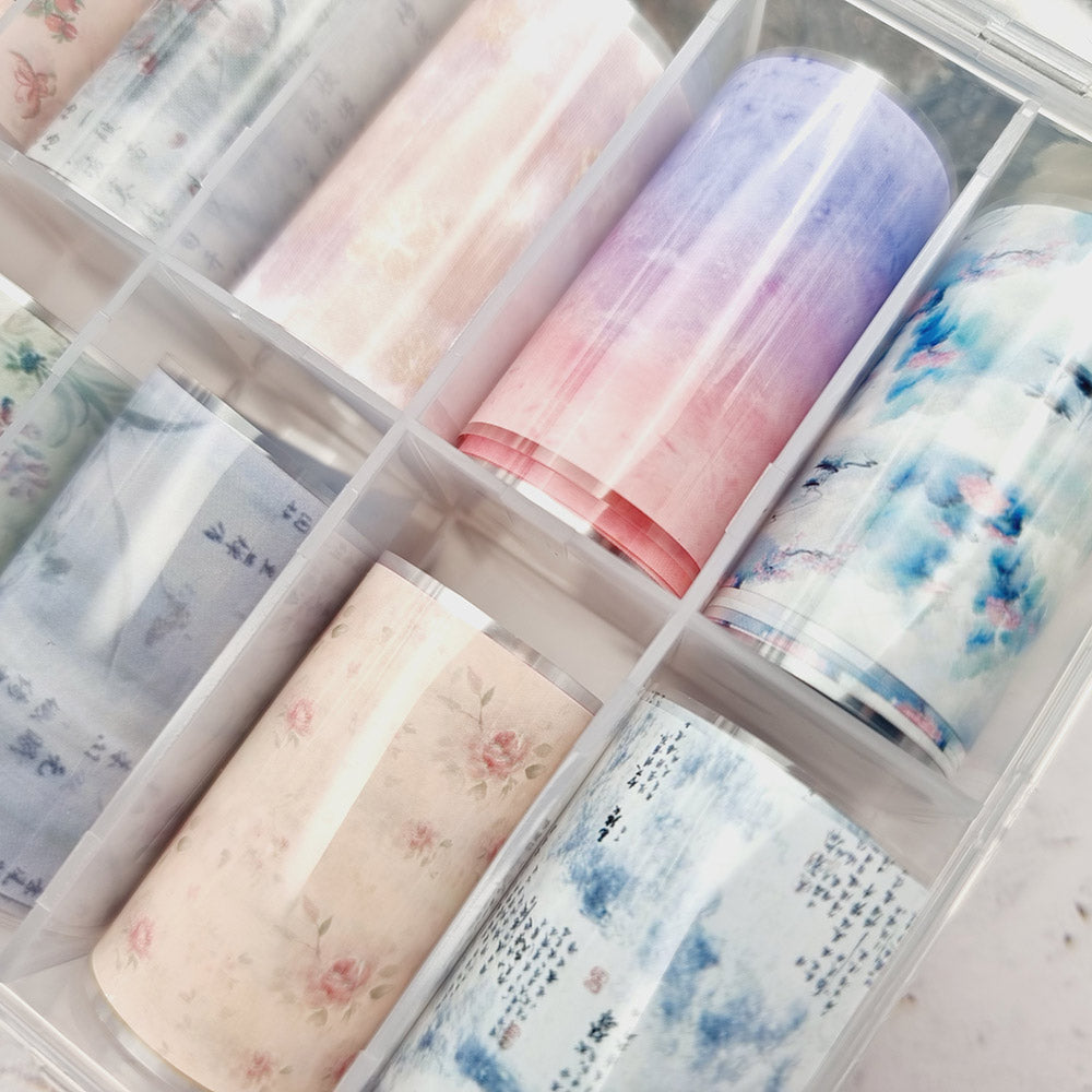 SweetyBijou Japanese Style 1 transfer foils for polymer clay