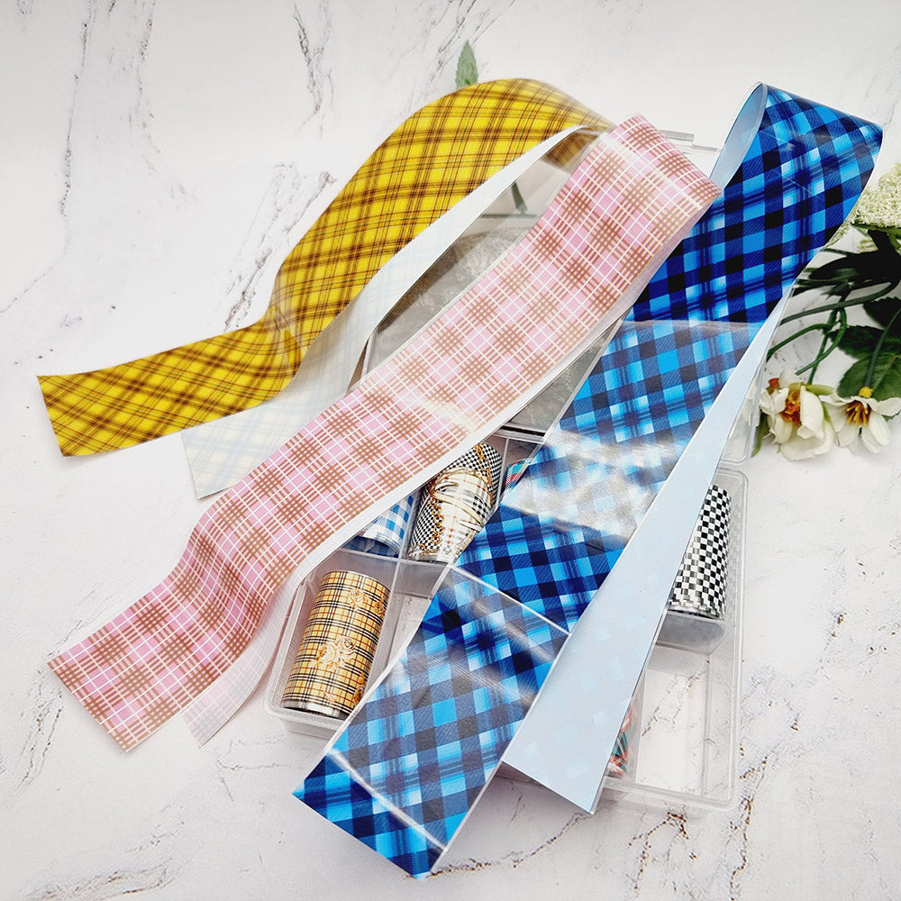 SweetyBijou Wool Cloth transfer foils for polymer clay