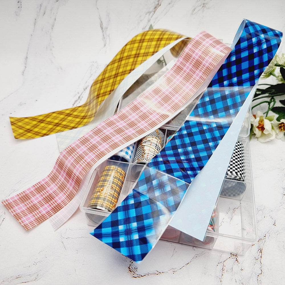 Wool Cloth Colorfull - Set of Colorful Transfer Foils