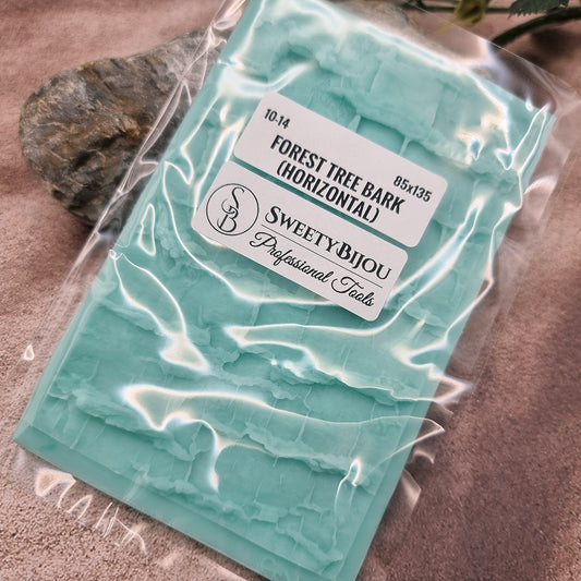 Silicone Texture - Forest Tree Bark (Horizontal)