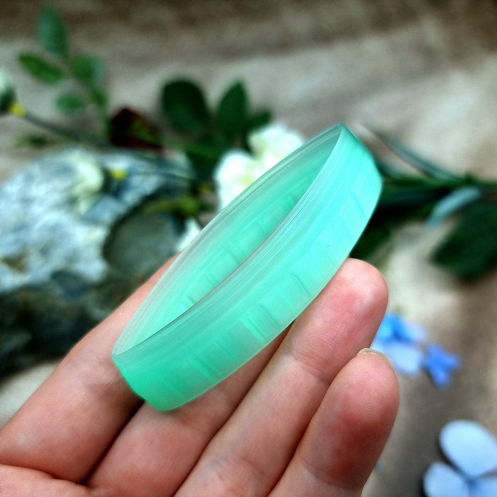 Green PLA broad leaf polymer clay cutter with a pointed marquise outline and terracotta clay leaf earring pieces by SweetyBijou