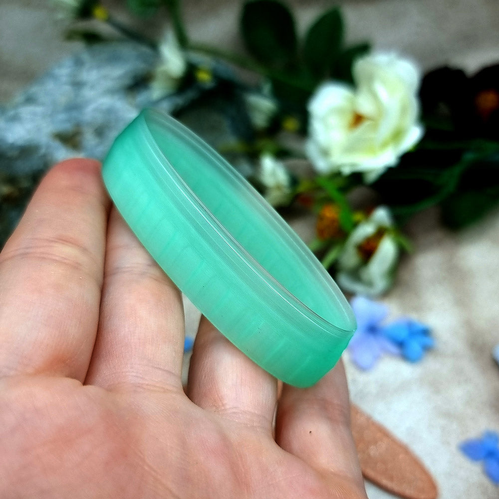Green PLA long oval polymer clay cutter with smooth rounded ends and terracotta clay oval earring pieces by SweetyBijou