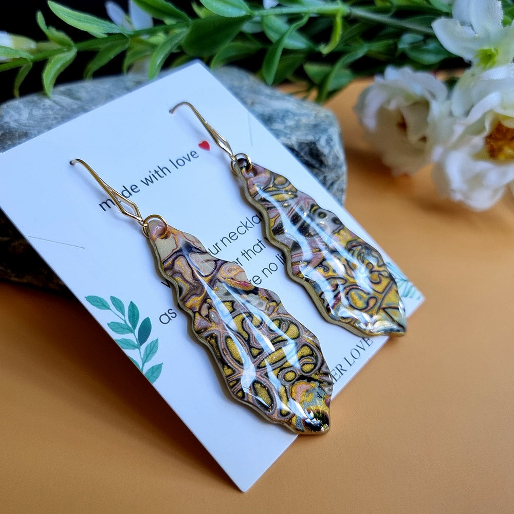 Champagne Garden Earrings #1
