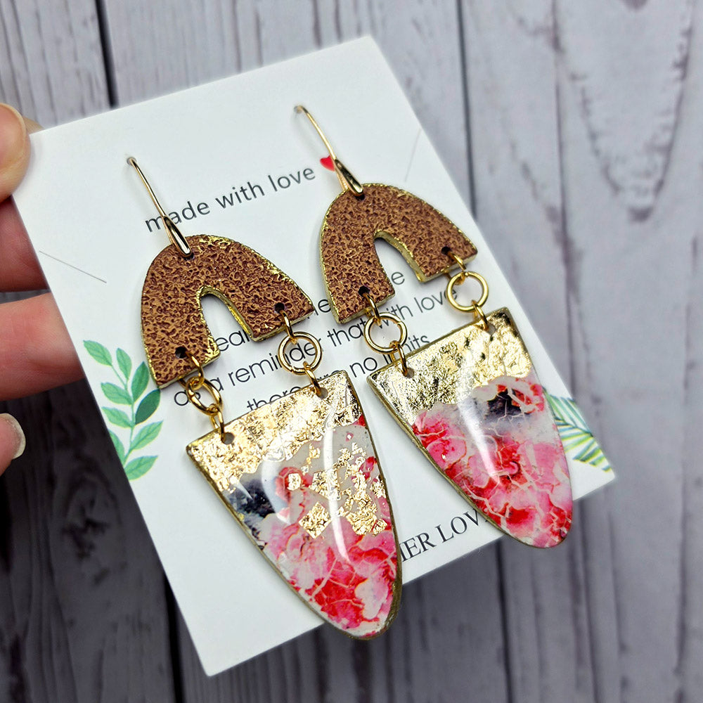 Golden Blush Earrings