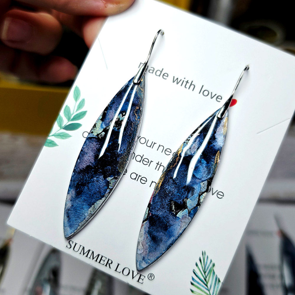 Indigo Bloom Earrings