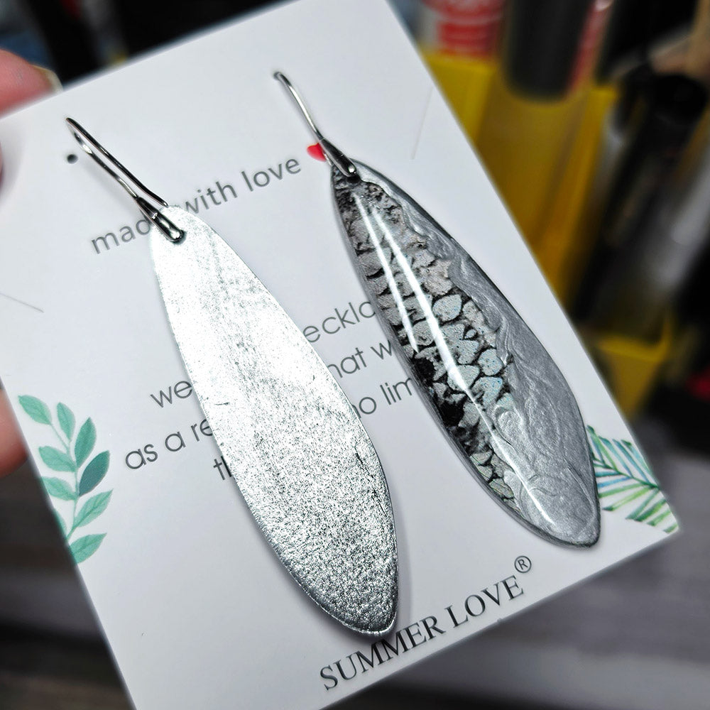 Silver Frost Earrings