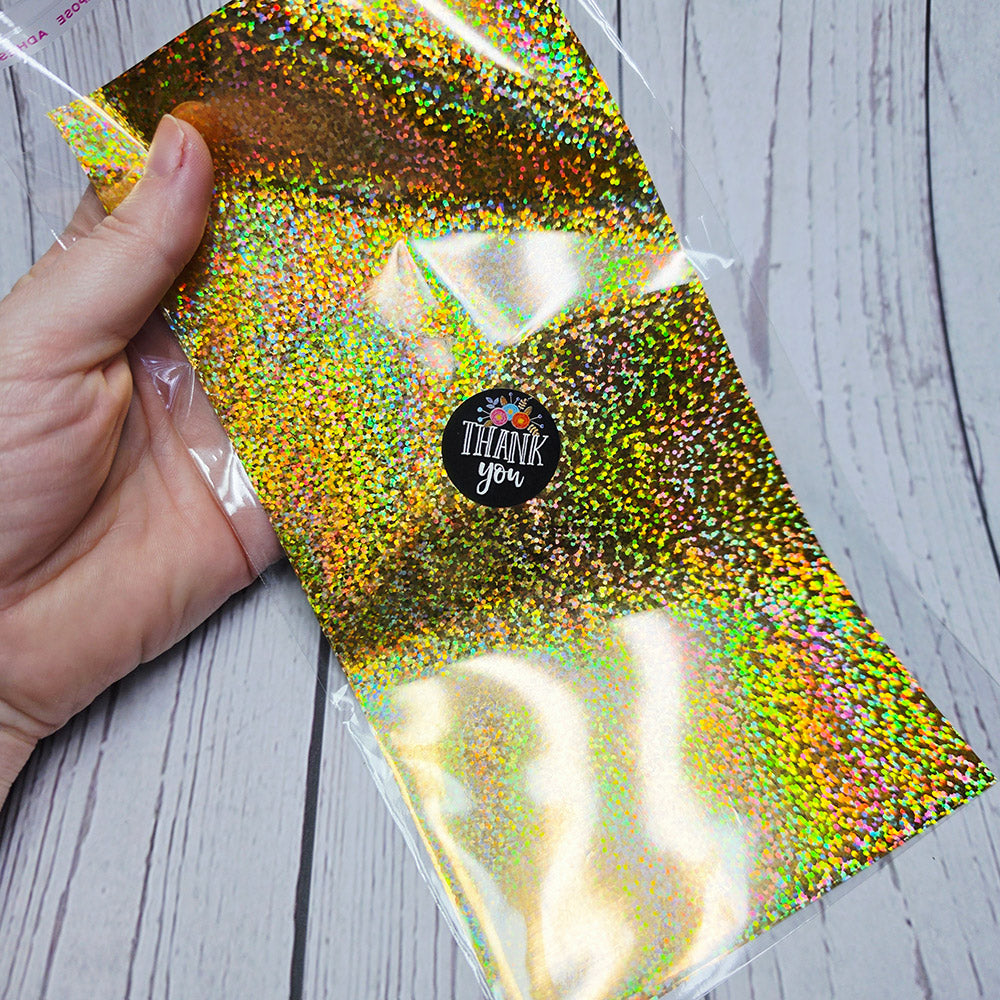 Golden Confetti Foils - 10pcs