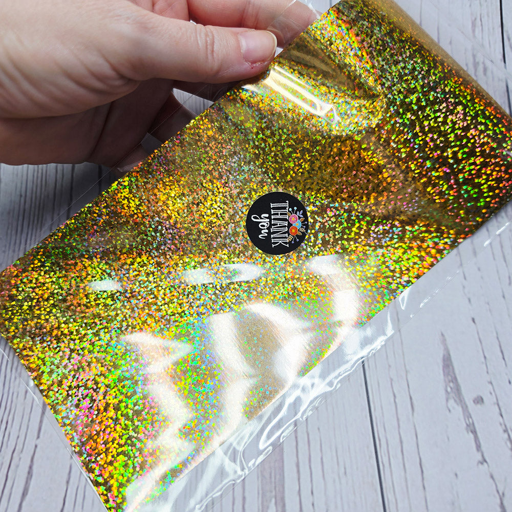 Golden Confetti Foils - 10pcs