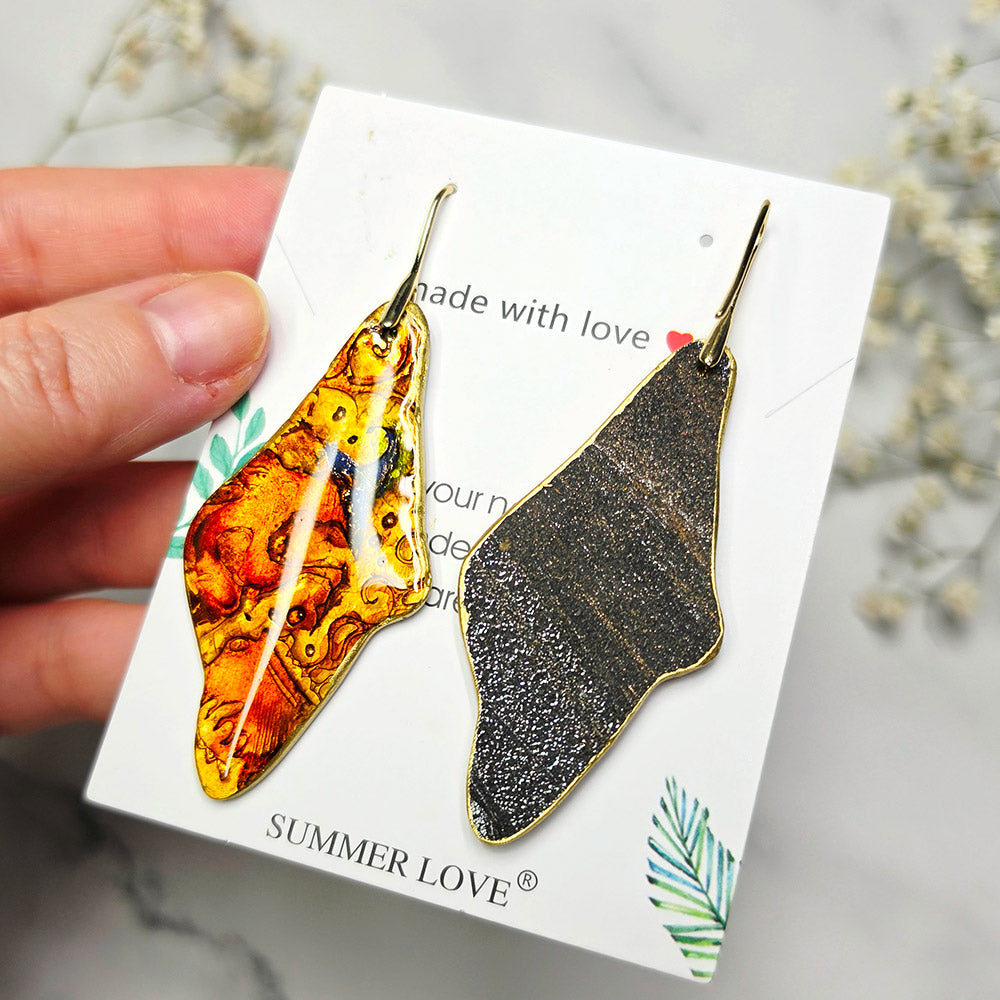 Golden Witchcraft Earrings
