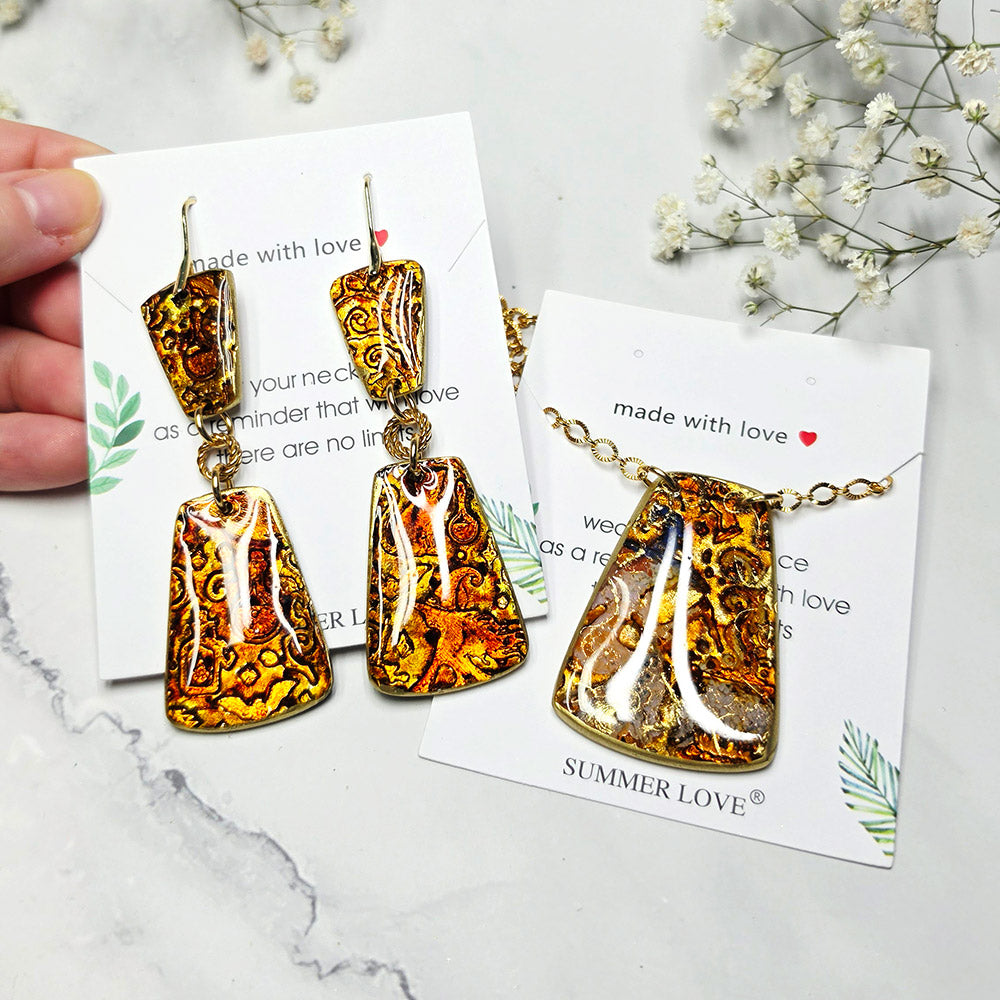 The Amber Witch Jewelry Set