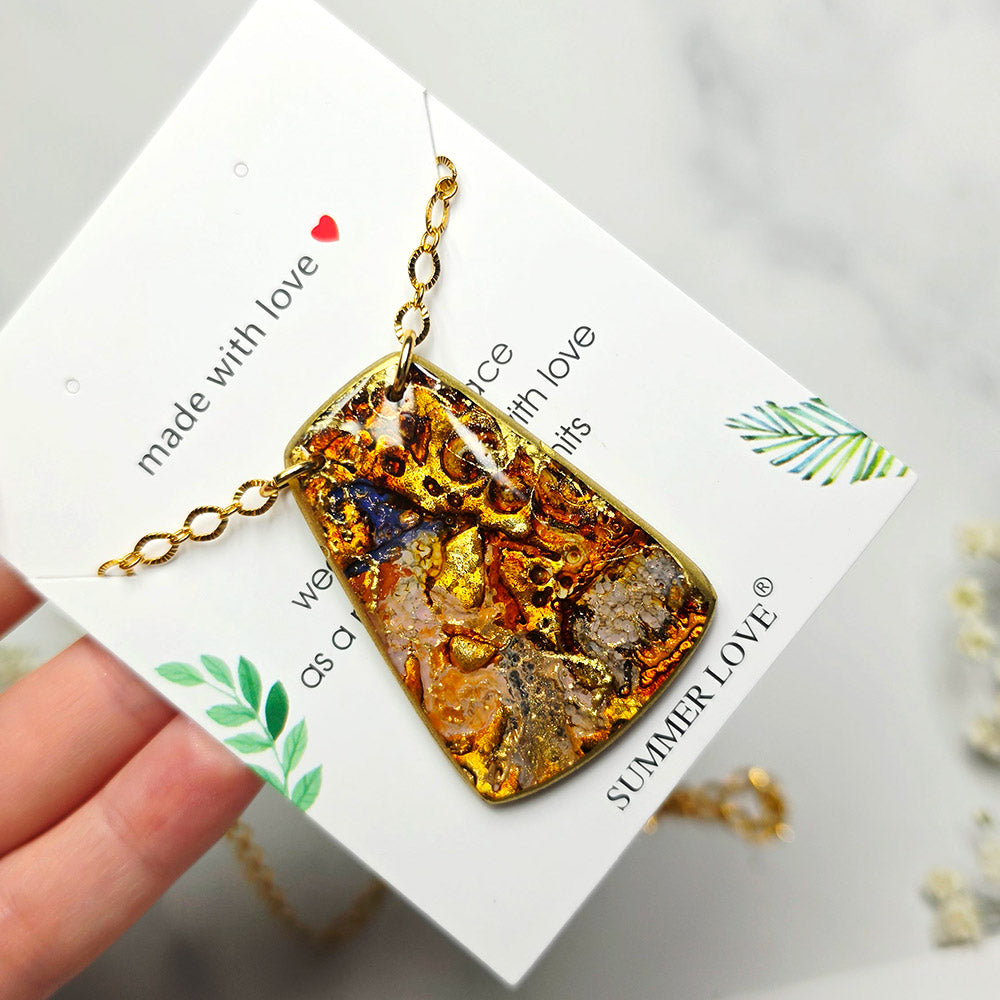 The Amber Witch Jewelry Set