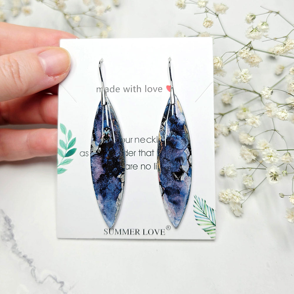 Indigo Bloom Earrings