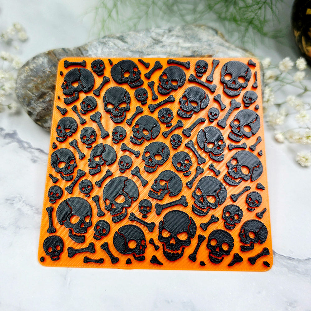 Halloween Texture #10 - Skulls & Bones