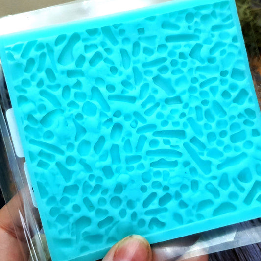 Small Coral Wreckage Pattern - Silicone Texture