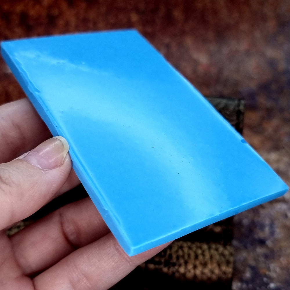 Roses and Leafs Pattern Small silicone texture sheet for polymer clay
