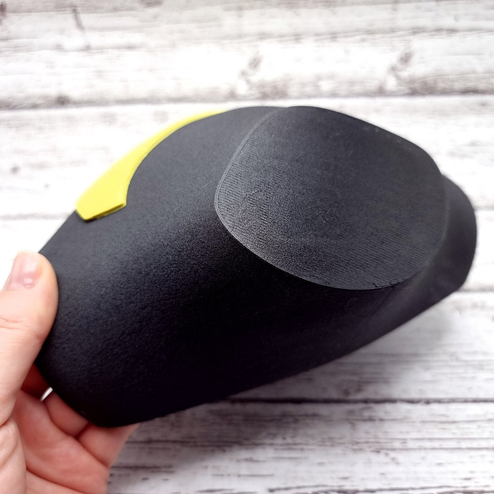 Curved baking base for polymer clay necklaces