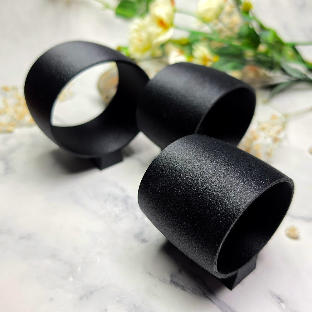 Black light curved bracelet cuff maker baking base for polymer clay