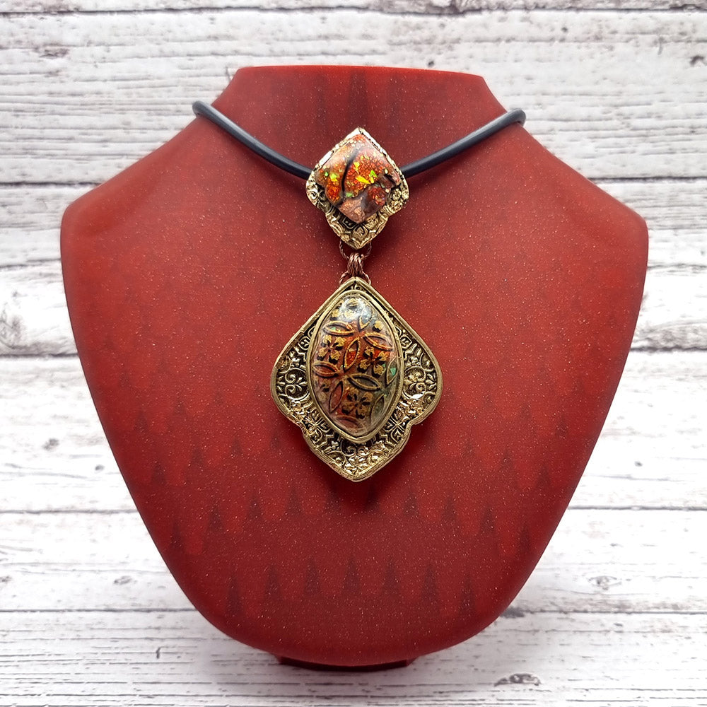 Display for Necklaces - Crimson Red Display for Necklace SweetyBijou Tools