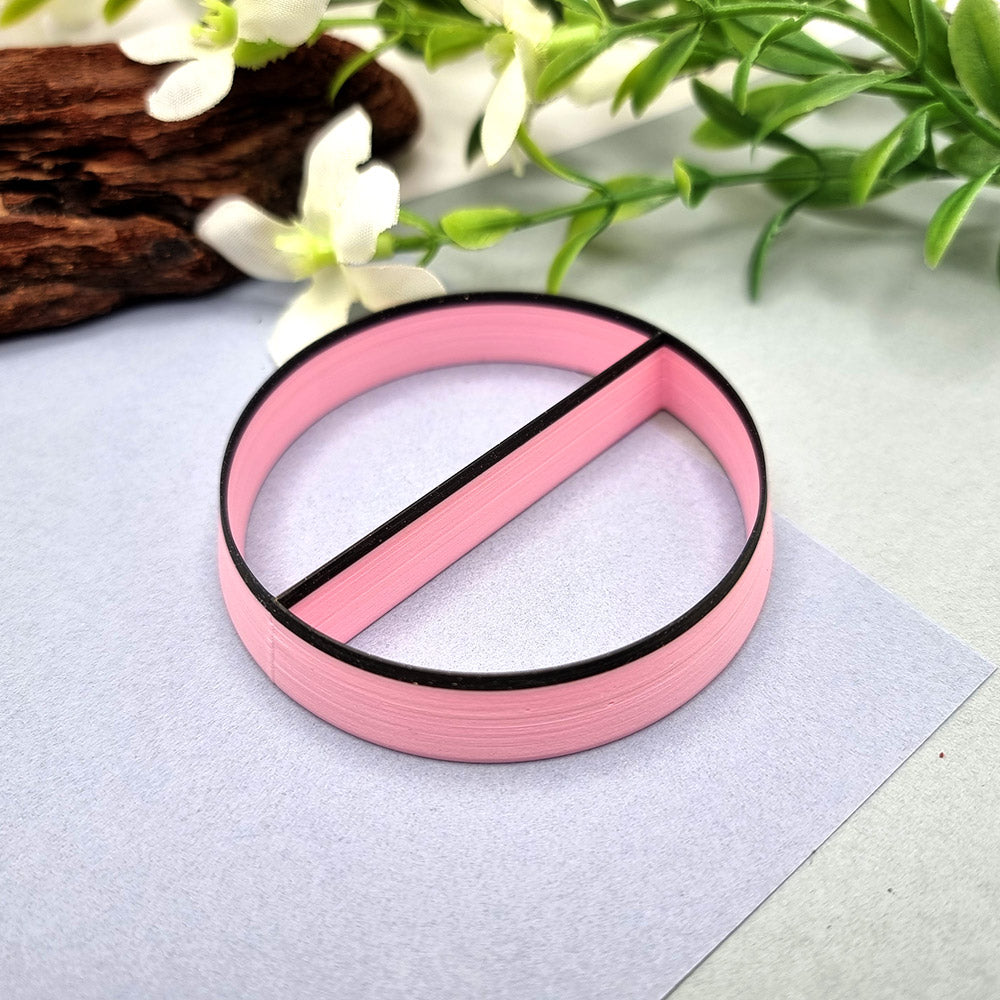 Pizza Cutter - 2 slices Plastic Cutters SweetyBijou Tools
