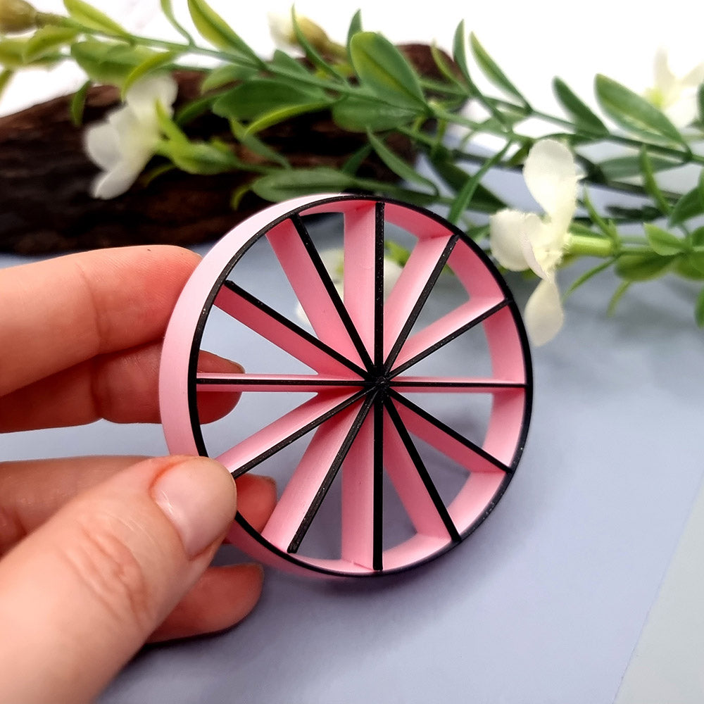 Pizza Cutter - 12 slices Plastic Cutters SweetyBijou Tools