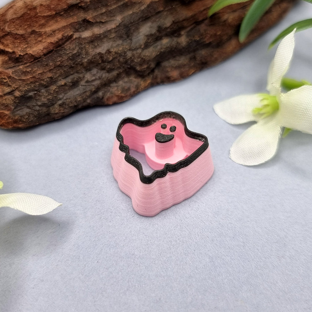 Ghost shape Halloween polymer clay cutter