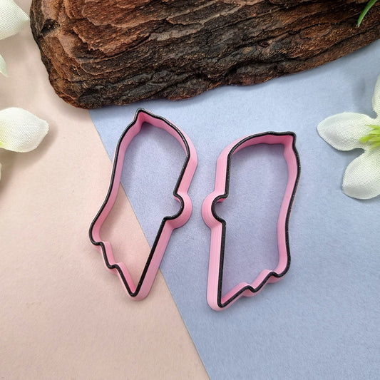 Long Ghosts (Blank) - 2 Mirrored Cutters, Halloween Event