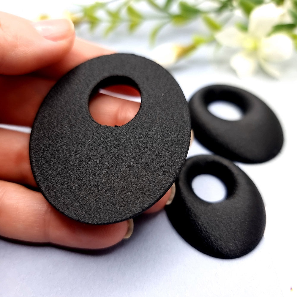 Geometric Blanks - Oval Side Donut Bakeable Blanks SweetyBijou Tools