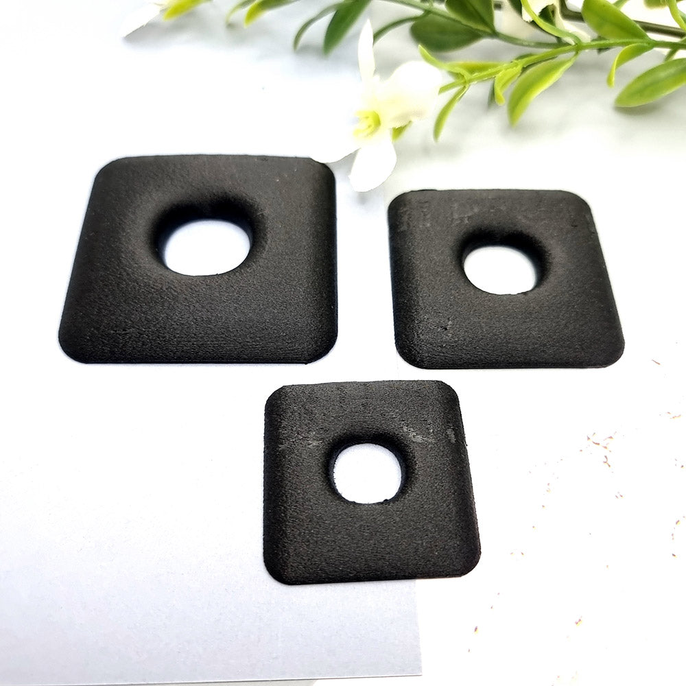 Geometric Blanks - Square Central Donut Bakeable Blanks SweetyBijou Tools