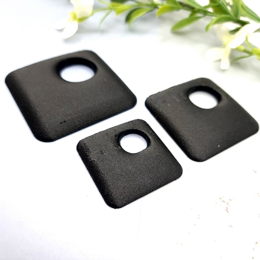 Geometric Blanks - Square Side Donut Bakeable Blanks SweetyBijou Tools