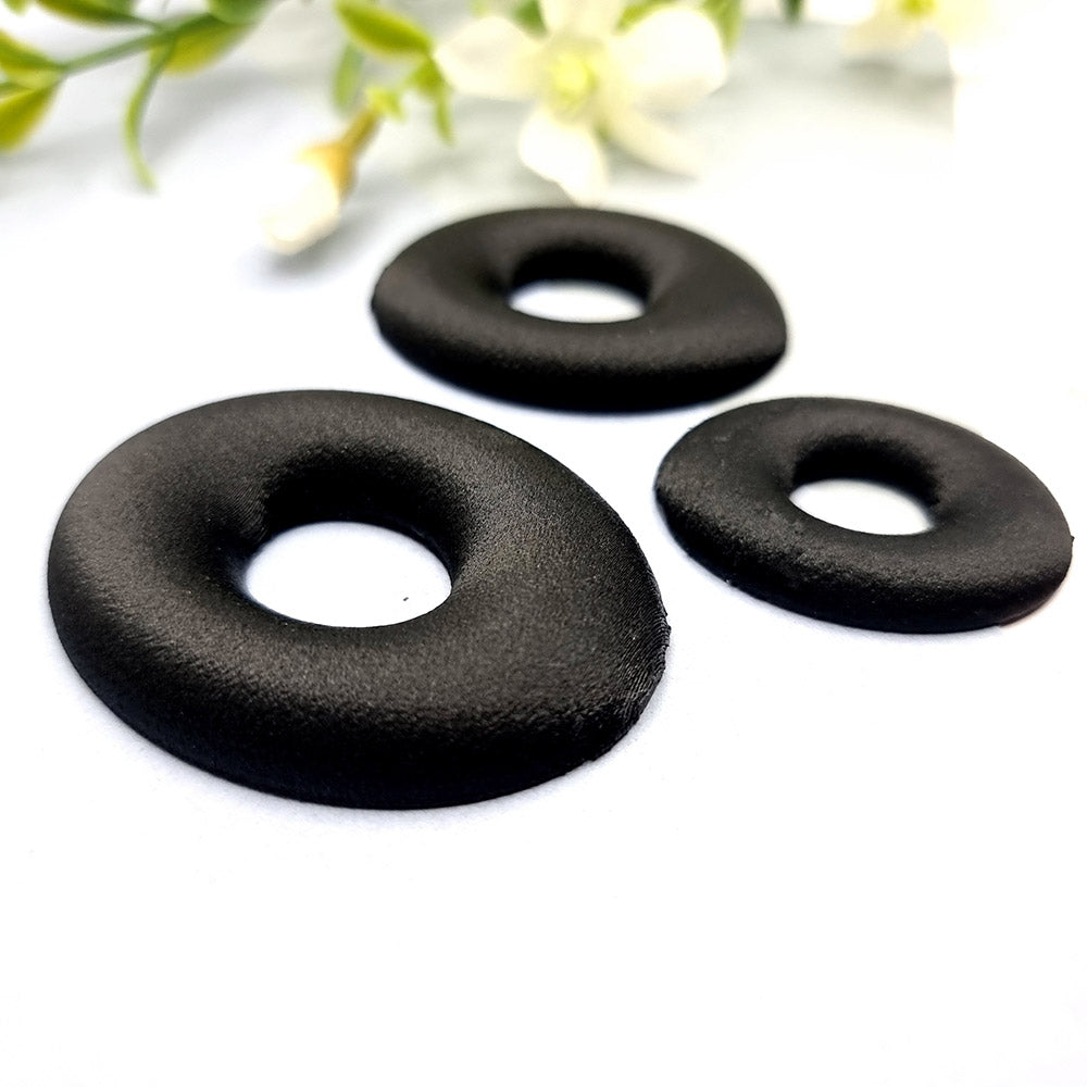 Geometric Blanks - Oval Central Donut Bakeable Blanks SweetyBijou Tools
