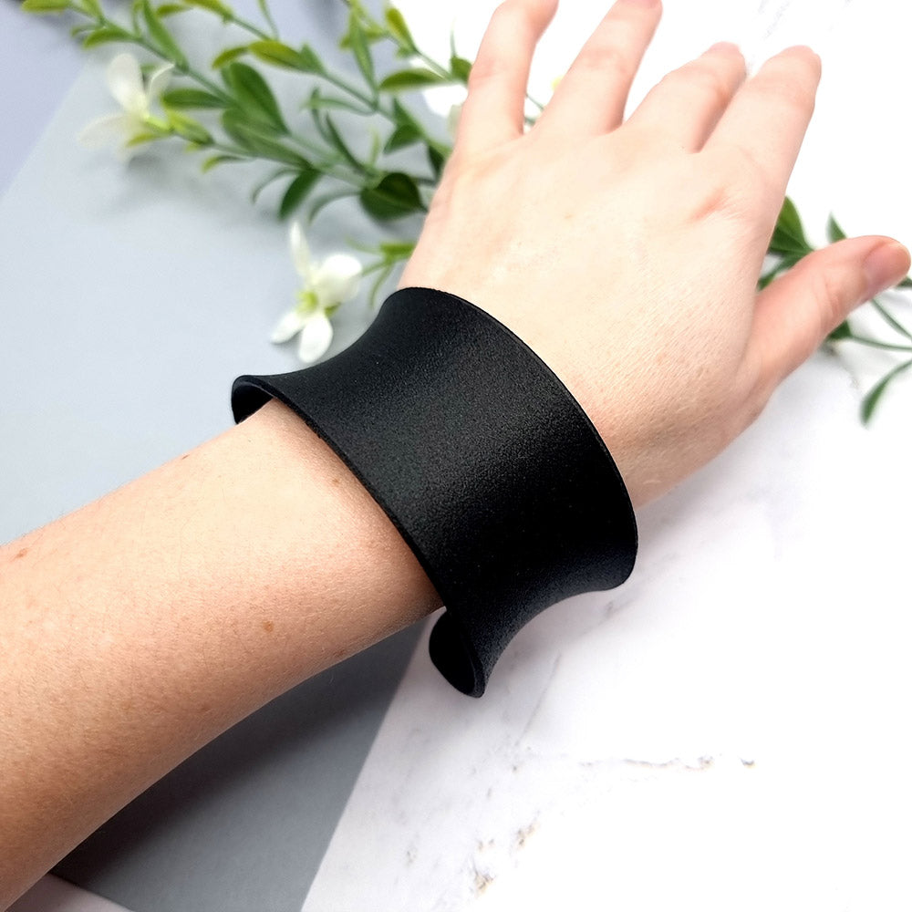 Concave Bracelet Cuff Blank - 4cm Bakeable Blanks SweetyBijou Tools