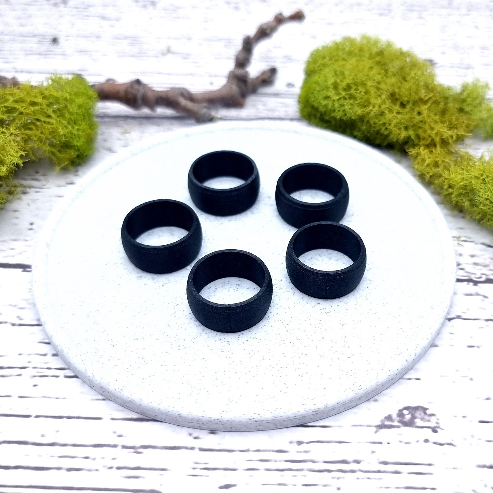 Light Convex Ring Blanks - Medium (10mm) Bakeable Blanks SweetyBijou Tools