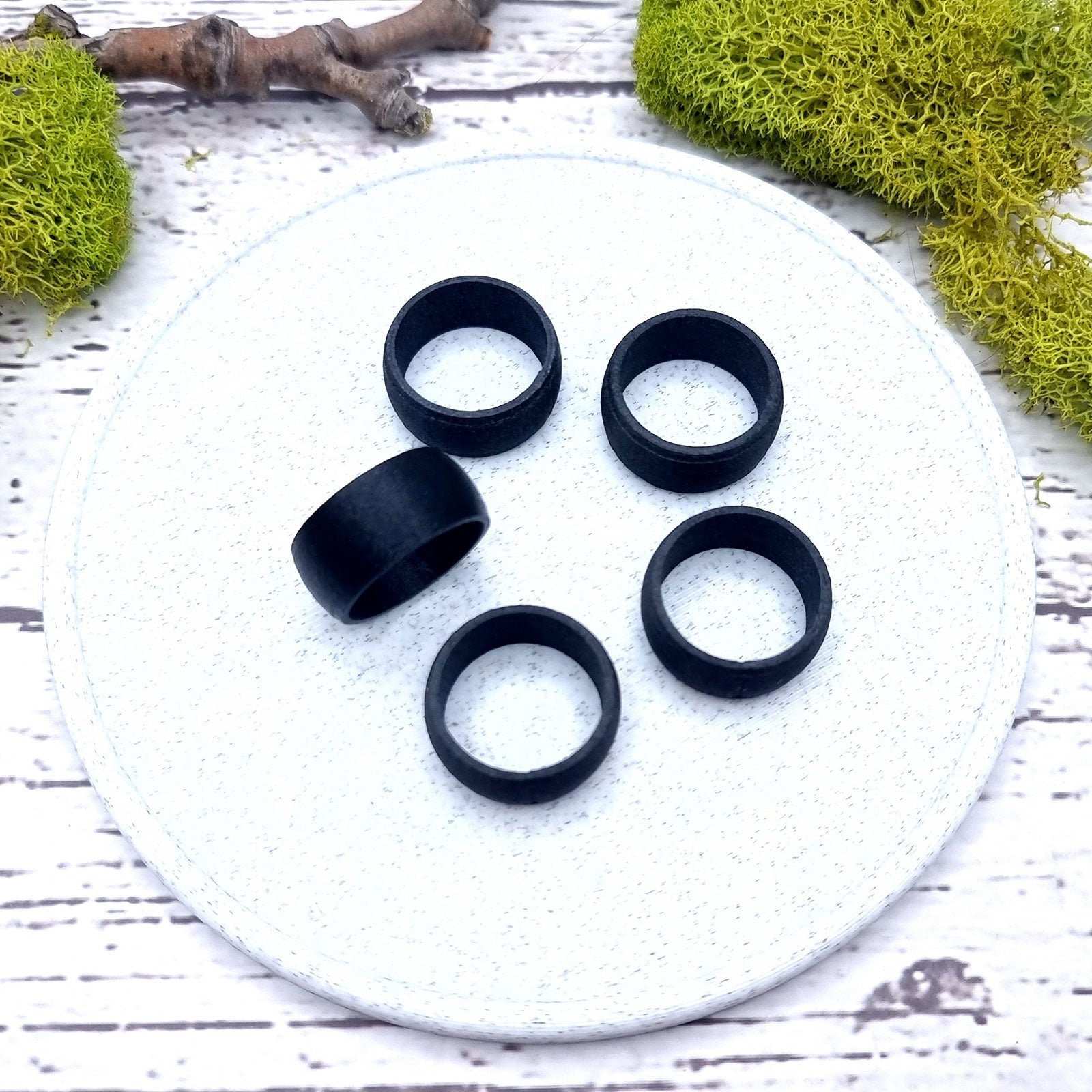Light Convex Ring Blanks - Medium (10mm) Bakeable Blanks SweetyBijou Tools