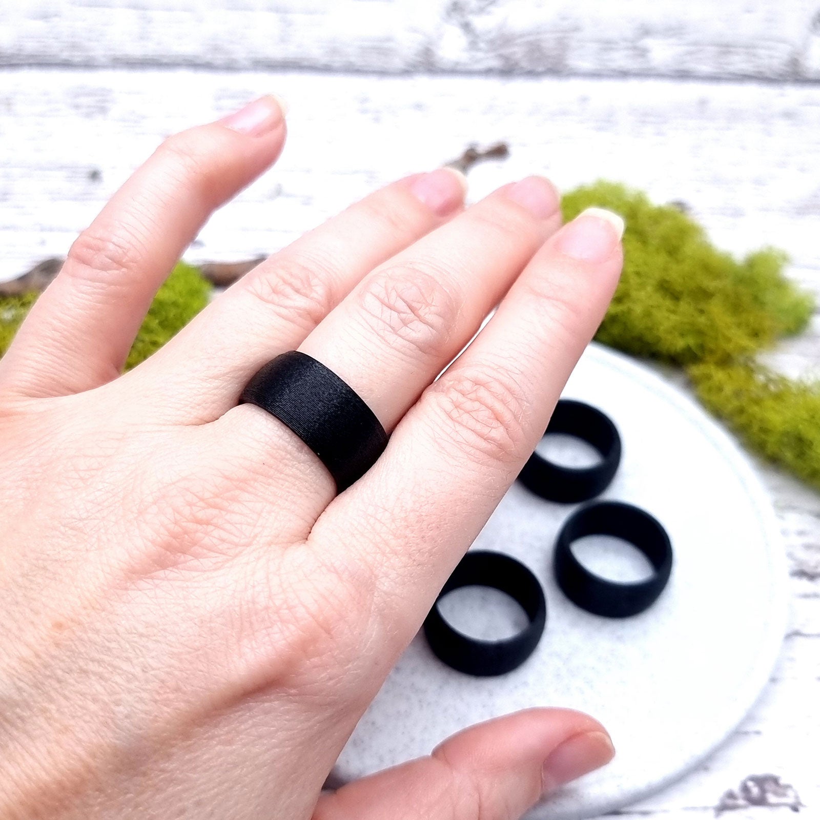 Light Convex Ring Blanks - Medium (10mm) Bakeable Blanks SweetyBijou Tools