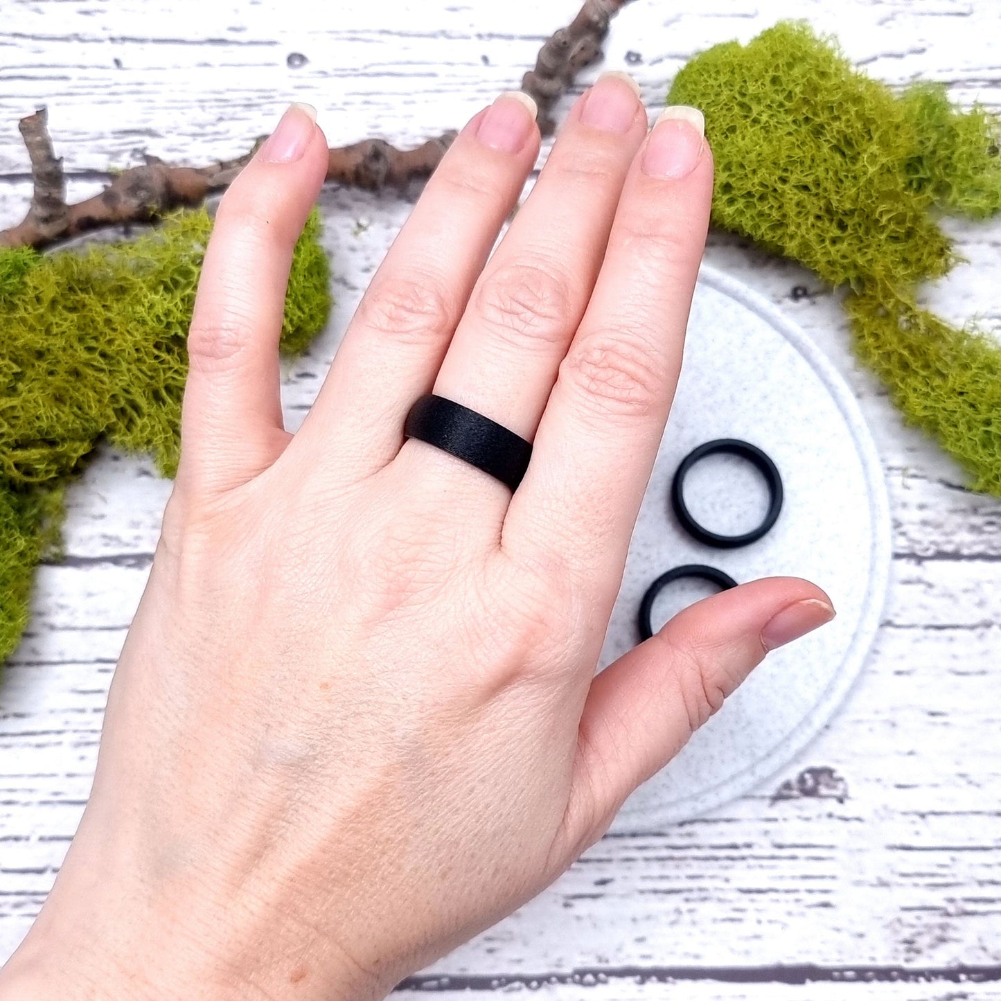 Light Convex Ring Blanks - Tiny (7.5mm) Bakeable Blanks SweetyBijou Tools