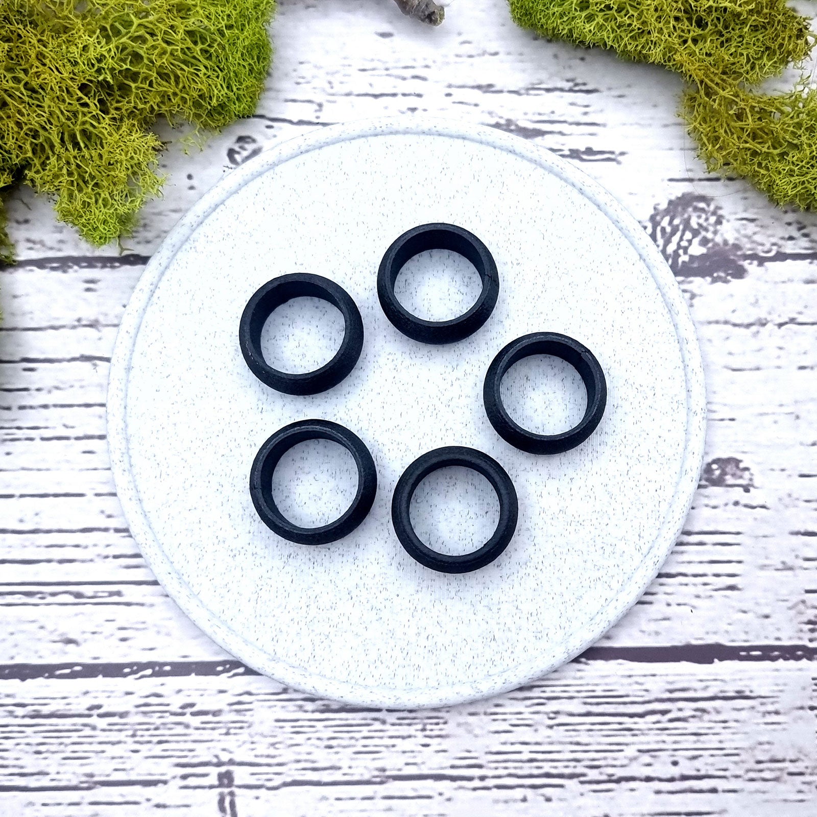 Convex Ring Blanks - Wide (12.5mm) Bakeable Blanks SweetyBijou Tools
