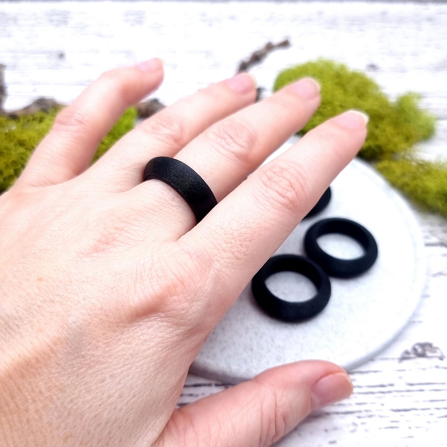 Highly Convex Ring Blanks - Tiny (7.5mm) Bakeable Blanks SweetyBijou Tools