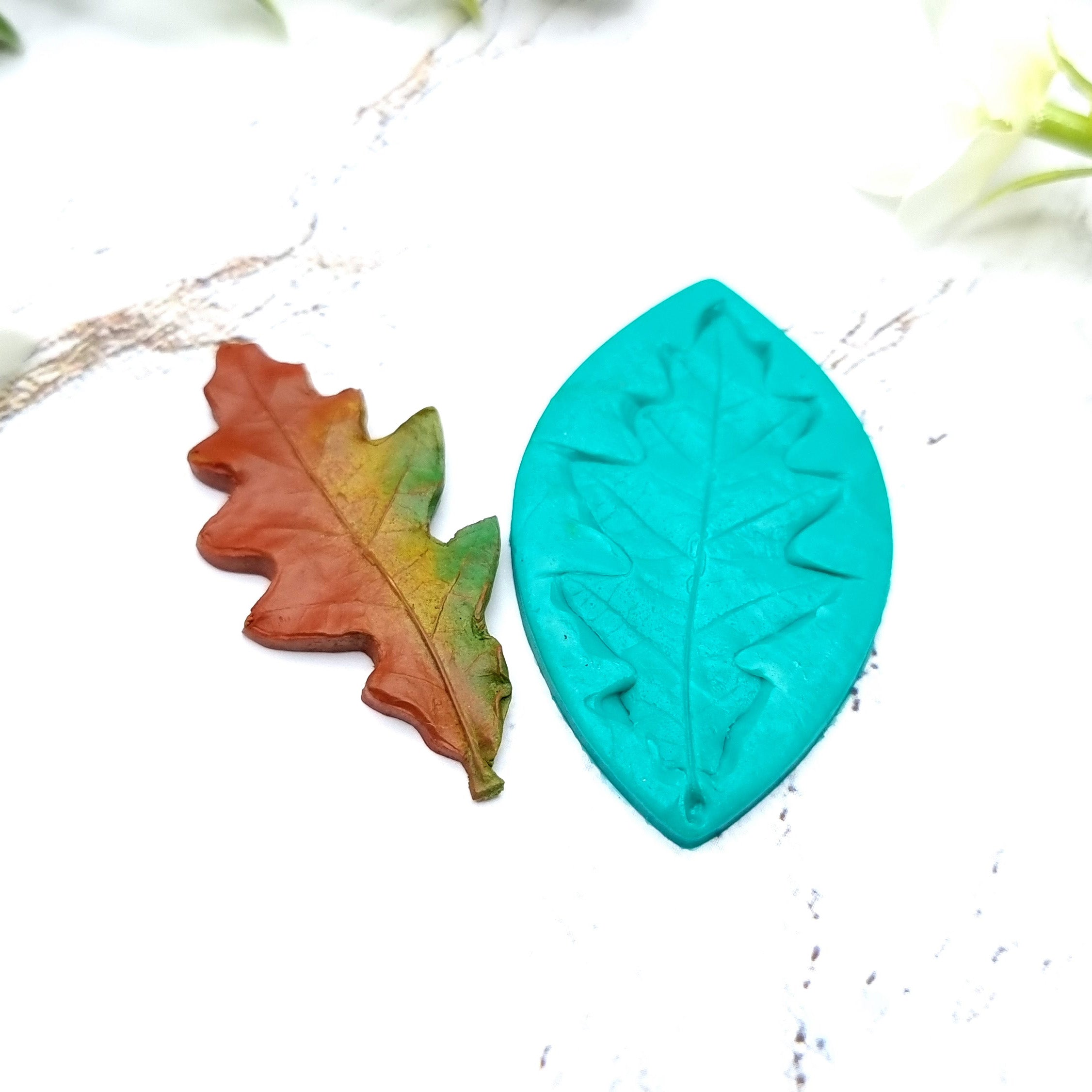 Natural Real Oak Leaf #8, 5.5cm Silicone Mold SweetyBijou Tools