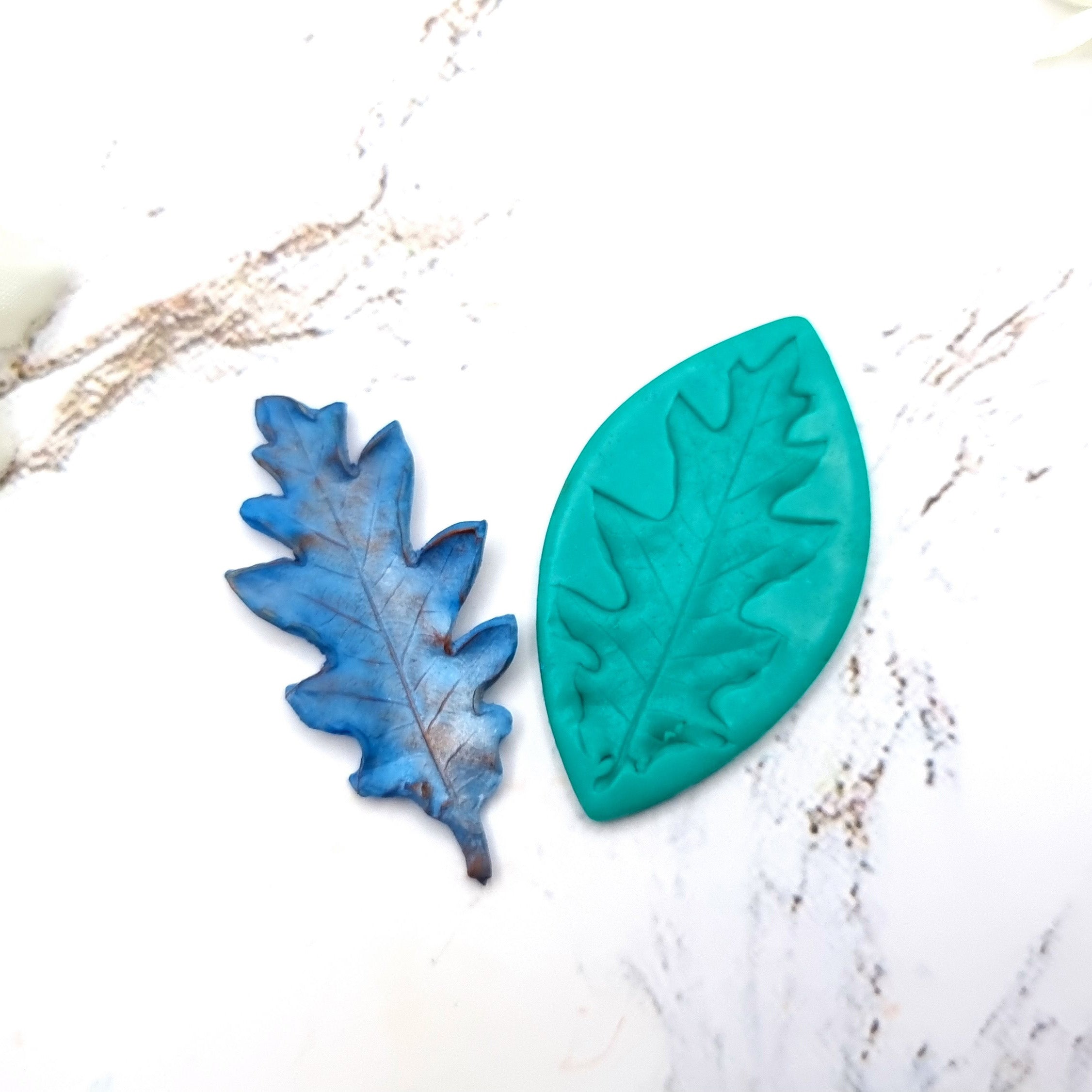 Natural Real Oak Leaf #10, 5cm Silicone Mold SweetyBijou Tools
